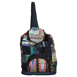 Zaino Upcycled Patch Backpack