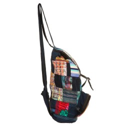 Zaino Upcycled Patch Backpack