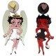 Orecchini Betty Boop angelo e diavolo