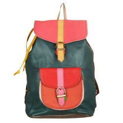 Zaino Backpack Blu-Rosso-Fuxia