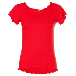 T-Shirt basica rosso