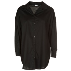 Camicia oversize nero